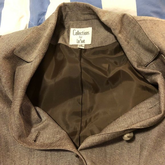 COLLECTIONS FOR LE SUIT~ EVENING JACKET ~12~NWT~$200 retail - Picture 8 of 8